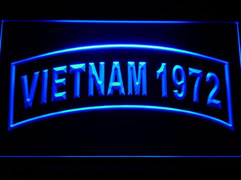 US Army Vietnam 1972 LED Neon Sign